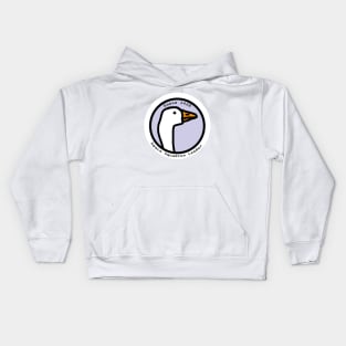 Portrait of Space Squadron Leader Goose Kids Hoodie